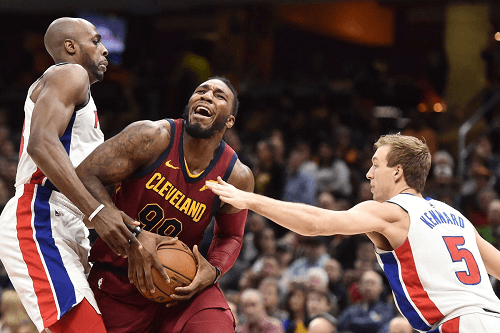 Cleveland Cavaliers at Detroit Pistons